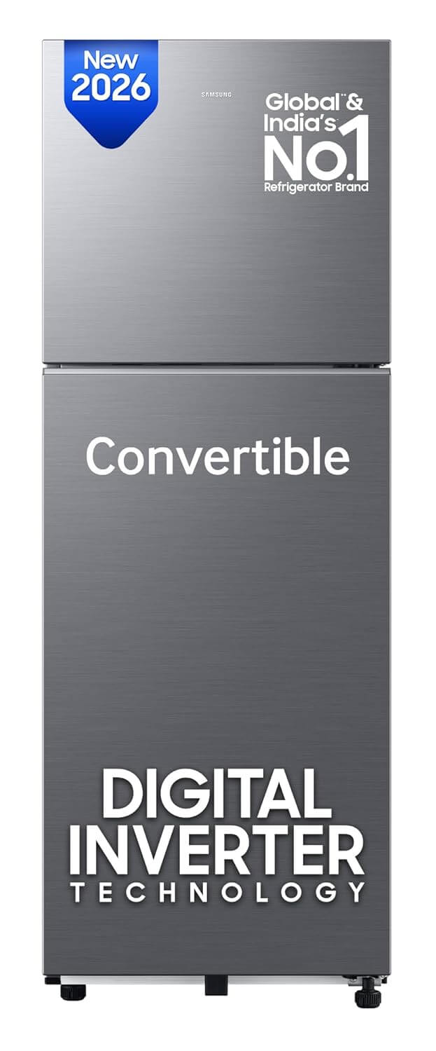 Samsung 236 L 3 Star Convertible Double Door Refrigerator (Silver)