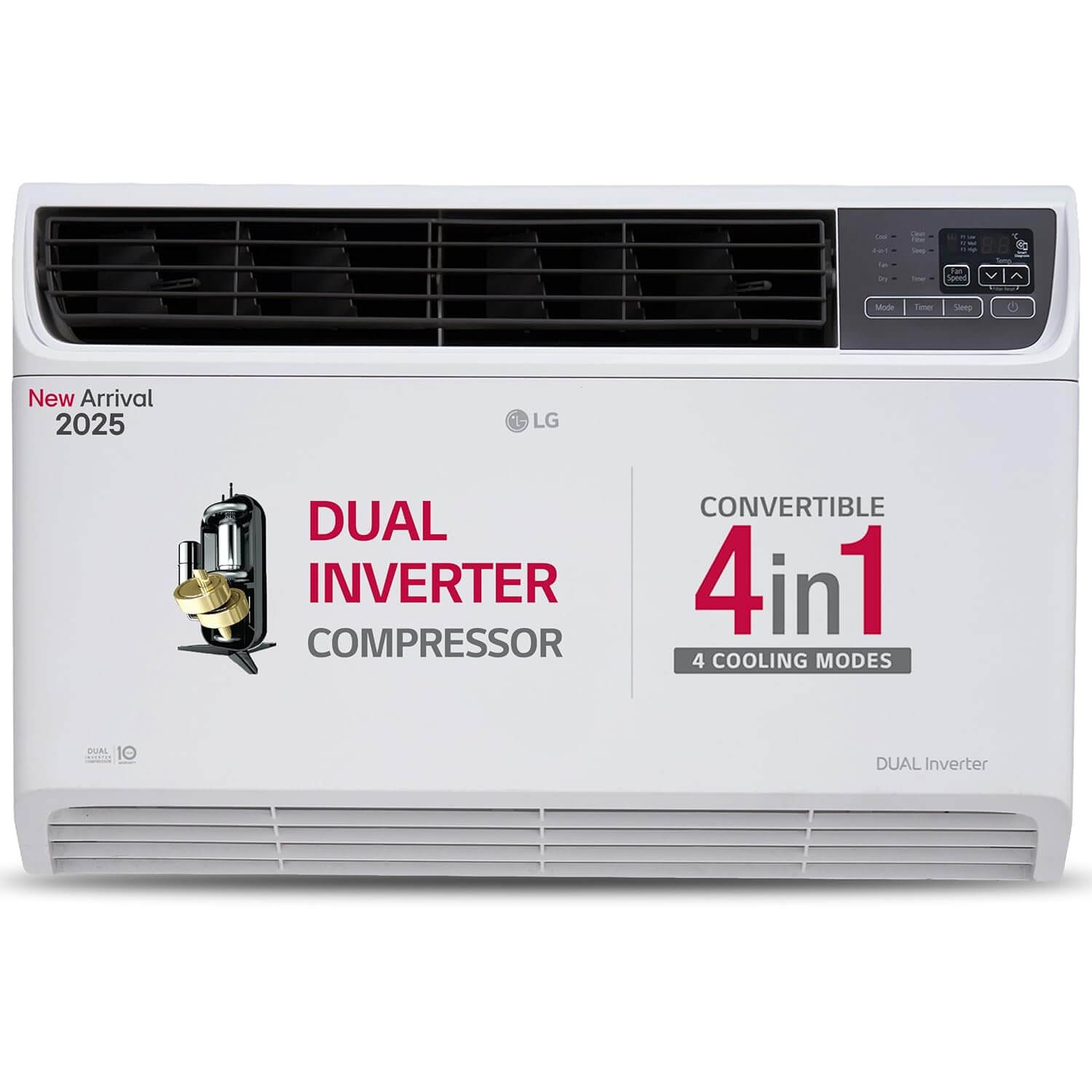 LG 1.5 Ton 5 Star Dual Inverter Window AC (TW-Q18WUZA) – Best 5-Star Window AC