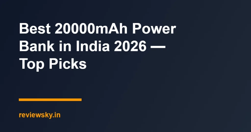 20000mah power bank