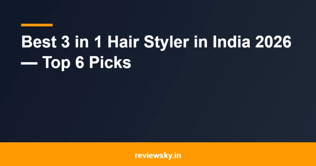 3 in 1 hair styler