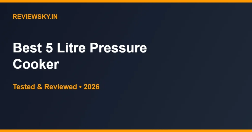 5 litre pressure cooker