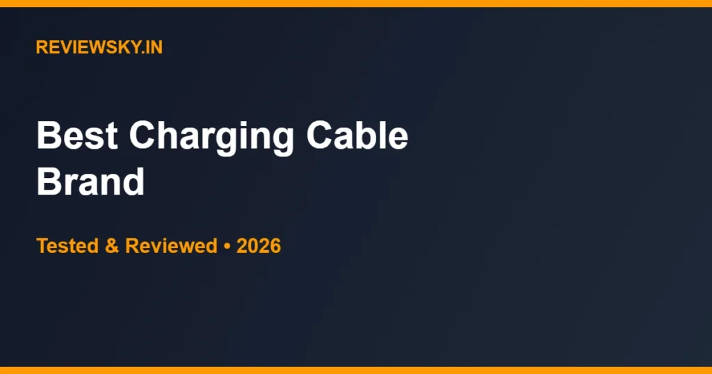 best charging cable brand