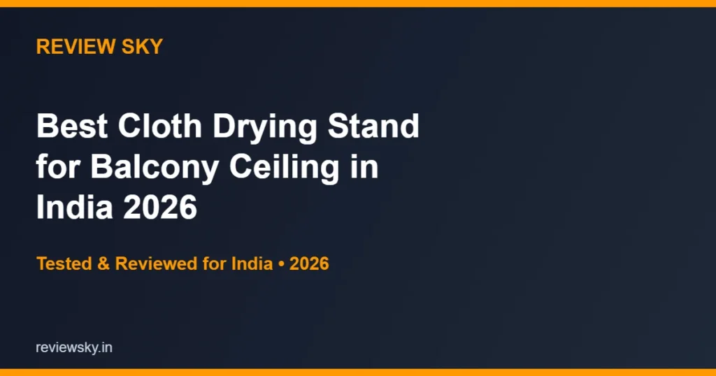 cloth drying stand for balcony ceiling