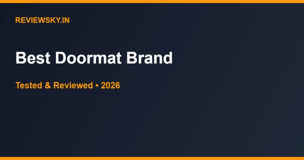 best doormat brand