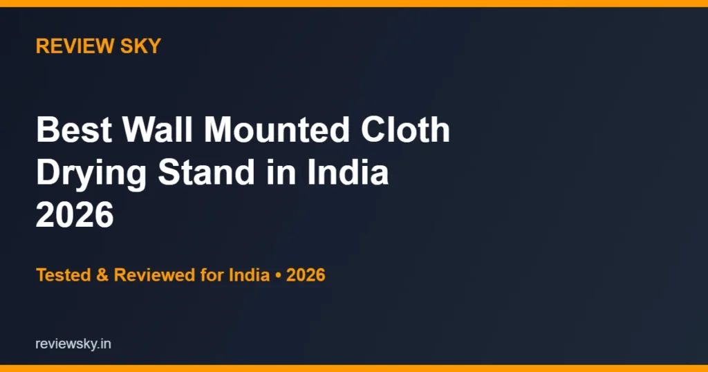 wall mounted cloth drying stand