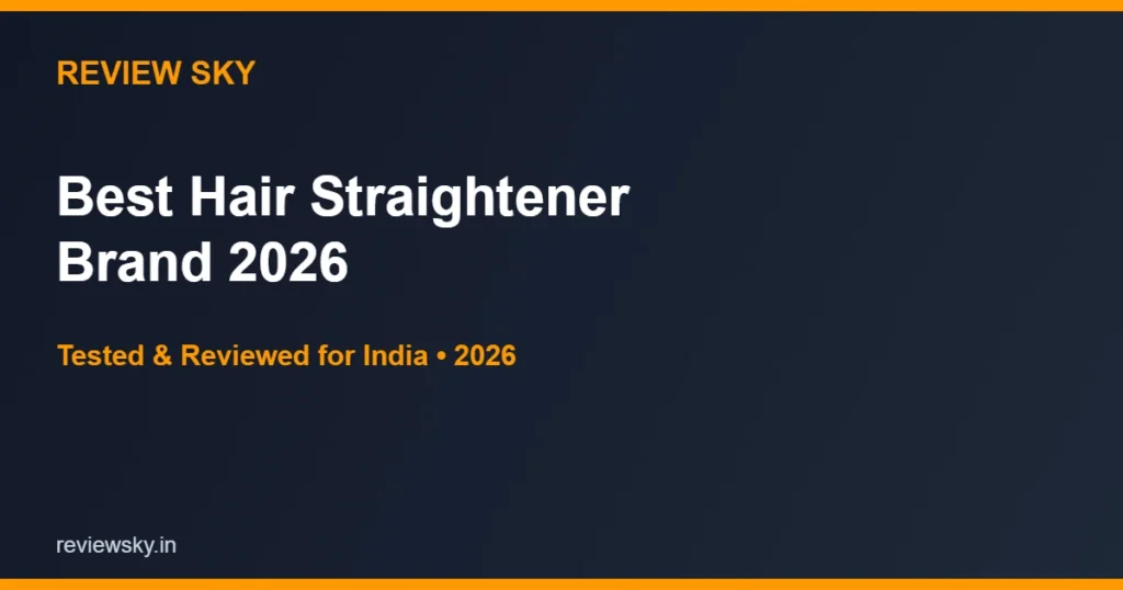 best hair straightener brand