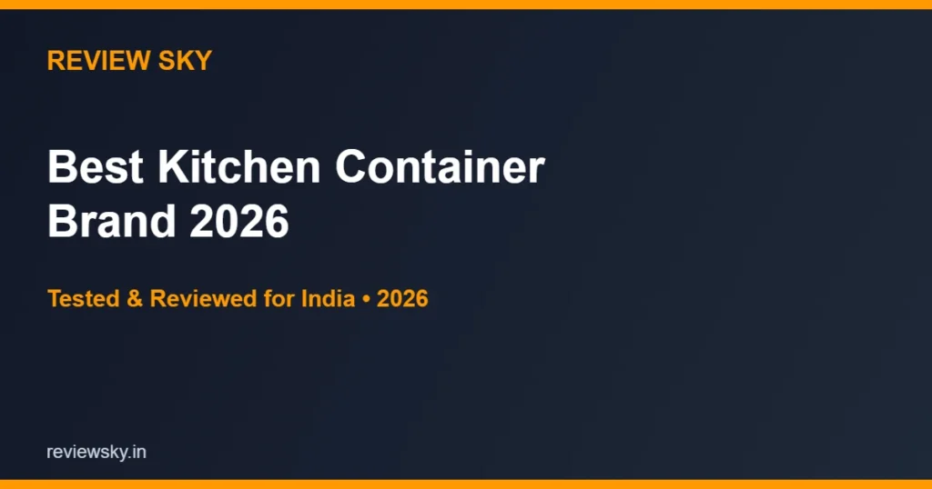 best kitchen container brand