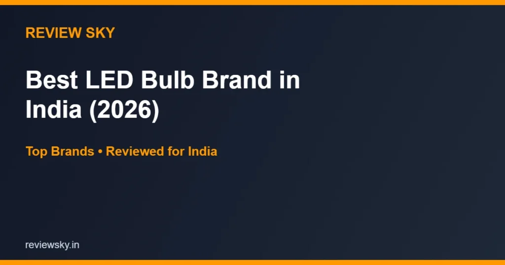 best led bulb brand