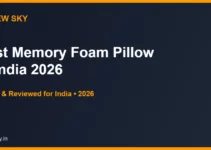 Best Memory Foam Pillow in India 2026 — Top 5 Picks Best Memory Foam Pillow in India 2026 — Top 5 Picks