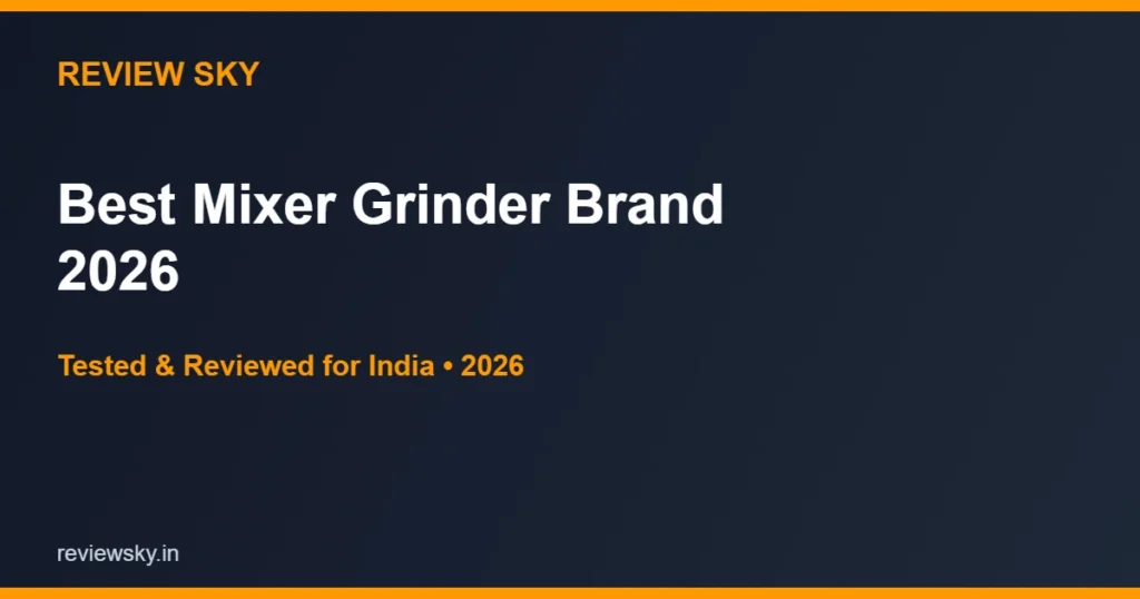 best mixer grinder brand