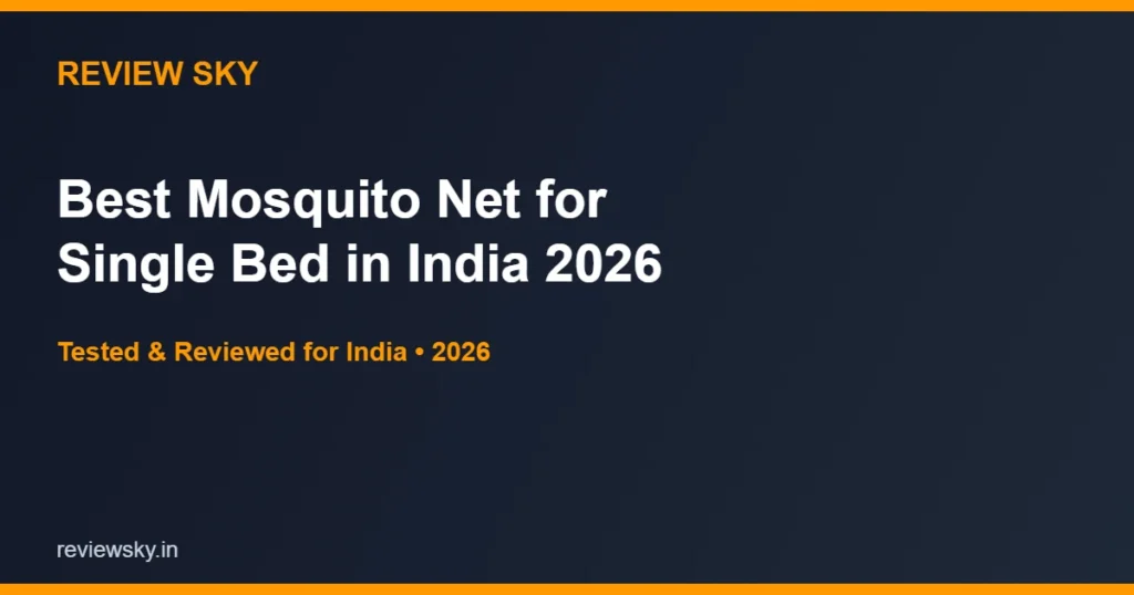 mosquito net for single bed