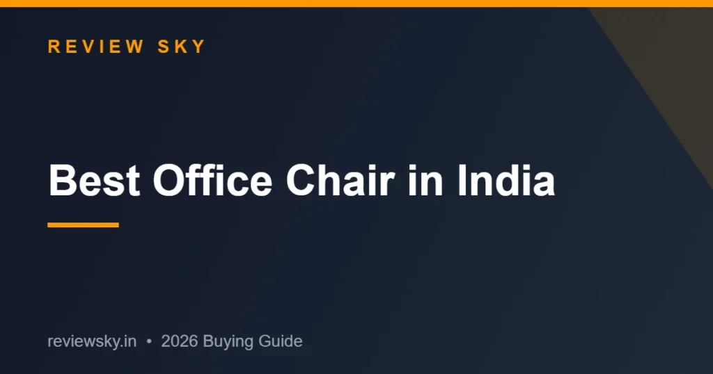 best office chair in india