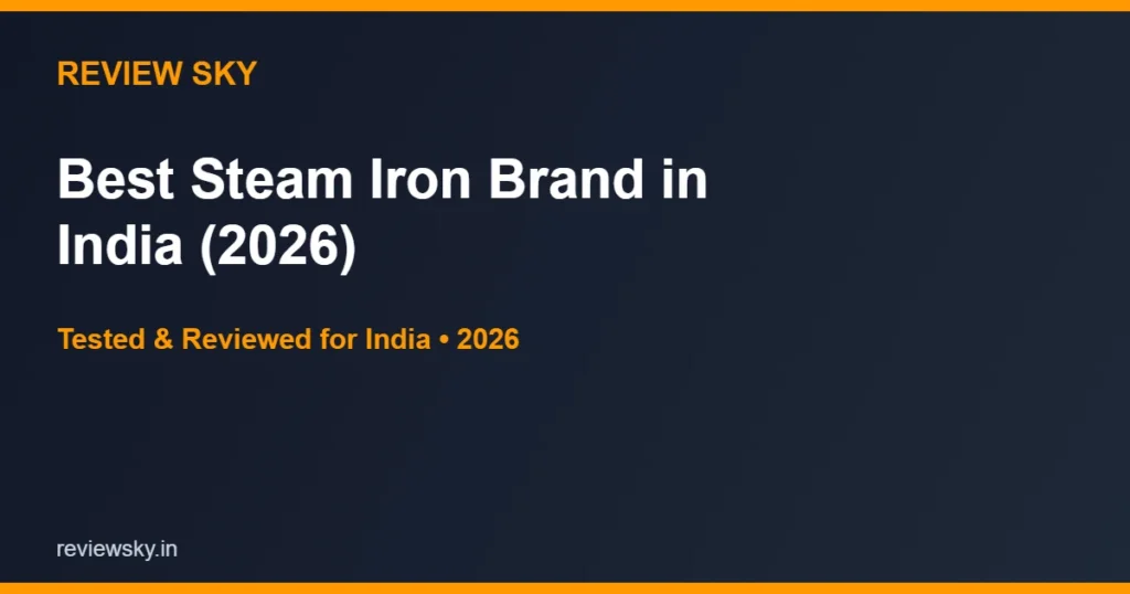 best steam iron brand
