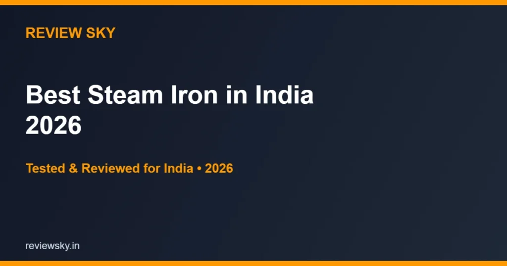 best steam iron