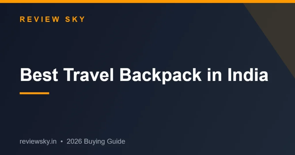 best travel backpack