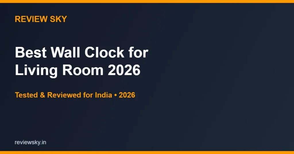 wall clock for living room