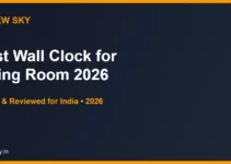 Best Wall Clock for Living Room in India 2026 — Top 6