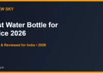 Best Water Bottle for Office in India 2026 — Top 6 Picks