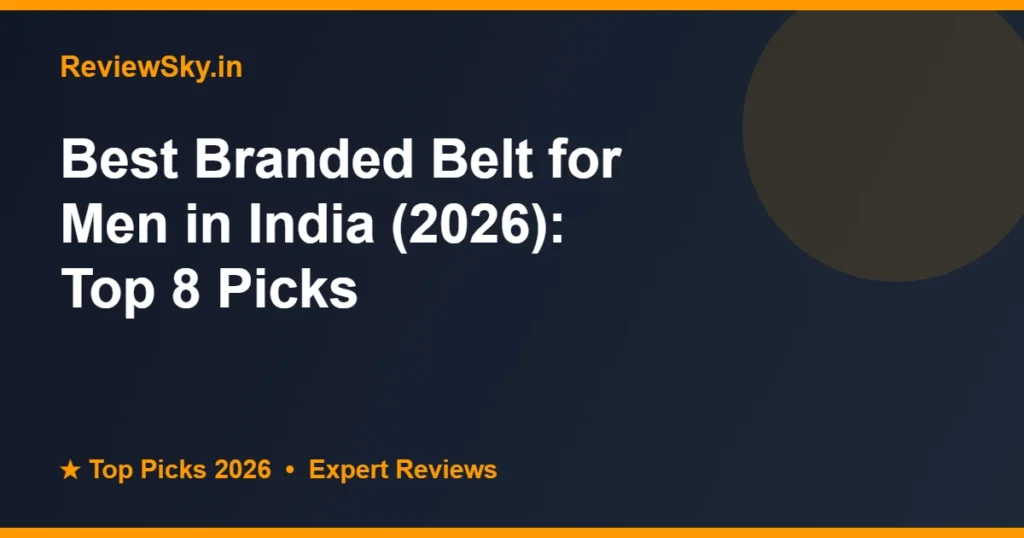 branded belt for men