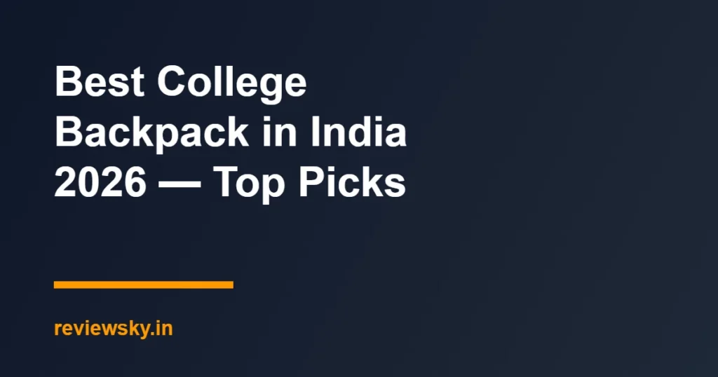 college backpack