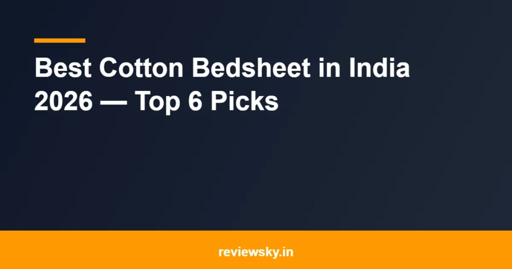 cotton bedsheet
