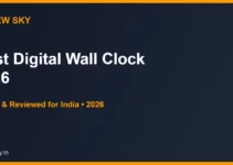 Best Digital Wall Clock in India 2026 — Top 6 Picks