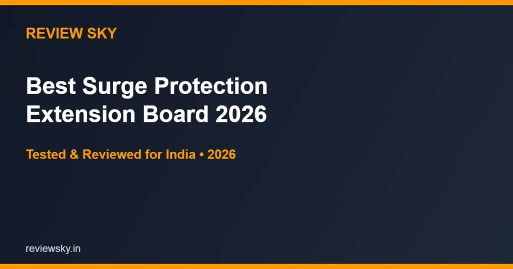 extension board with surge protection