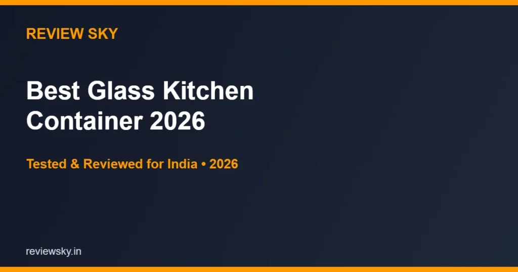 glass kitchen container