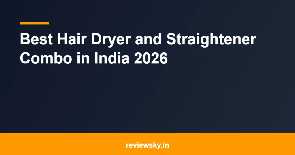 hair dryer and straightener combo