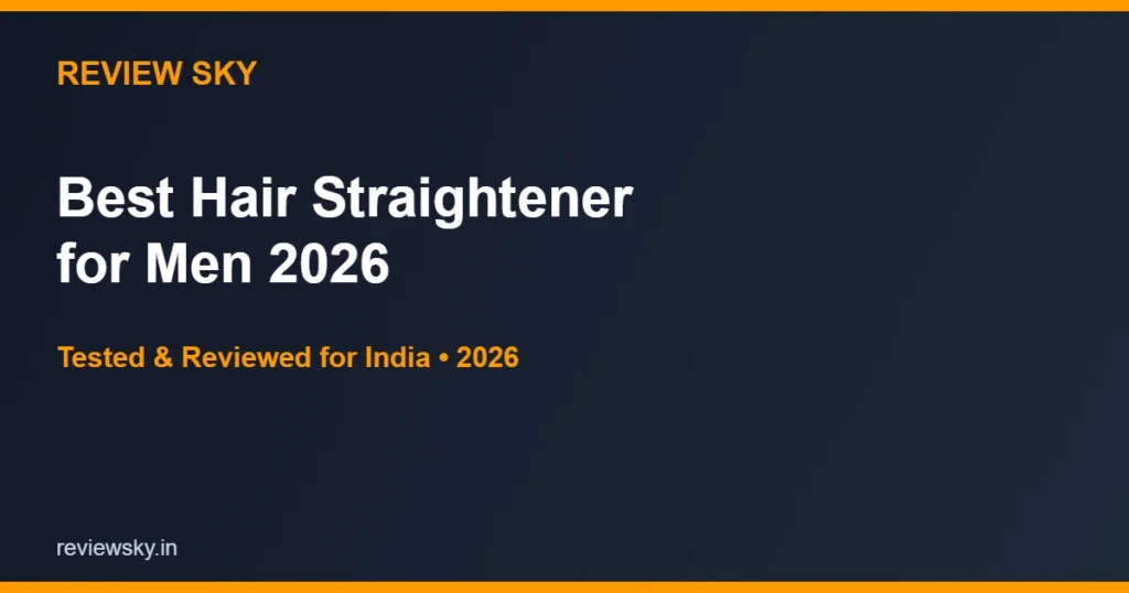hair straightener for men