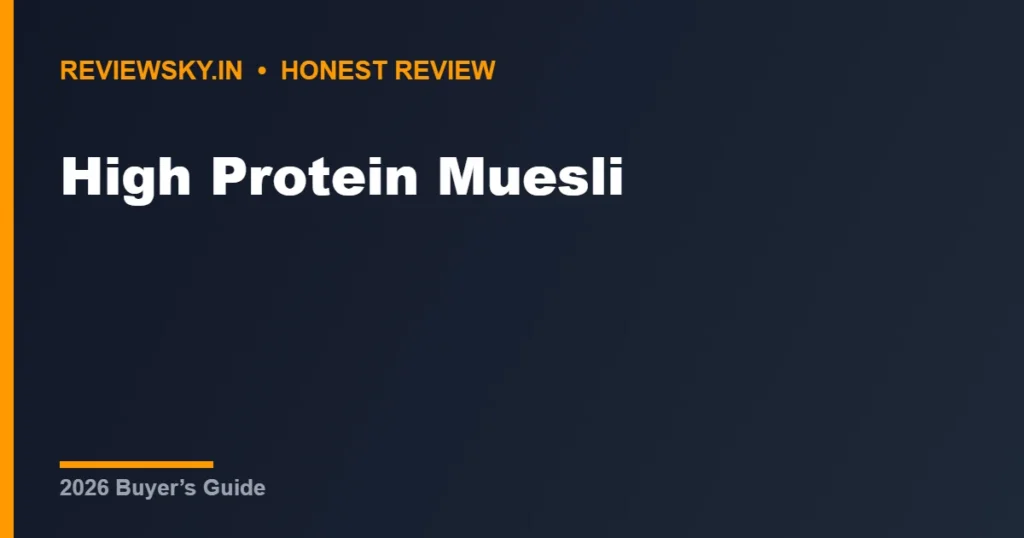 High Protein Muesli