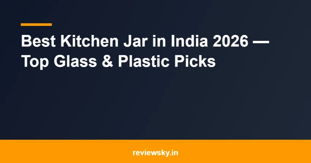 kitchen jar
