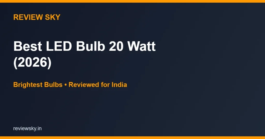 led bulb 20 watt