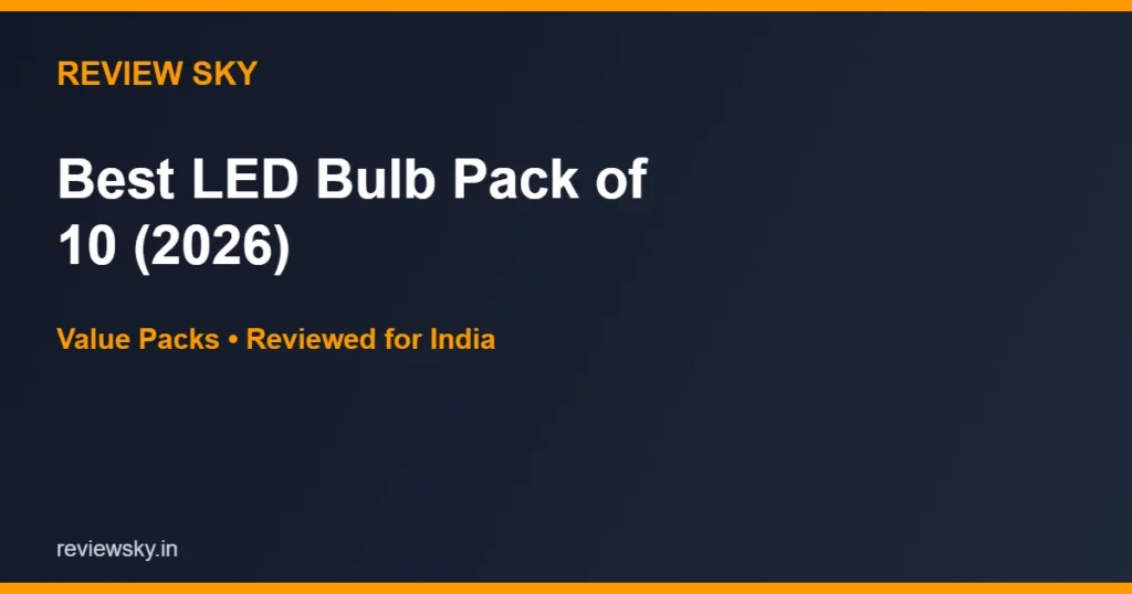 led bulb pack of 10