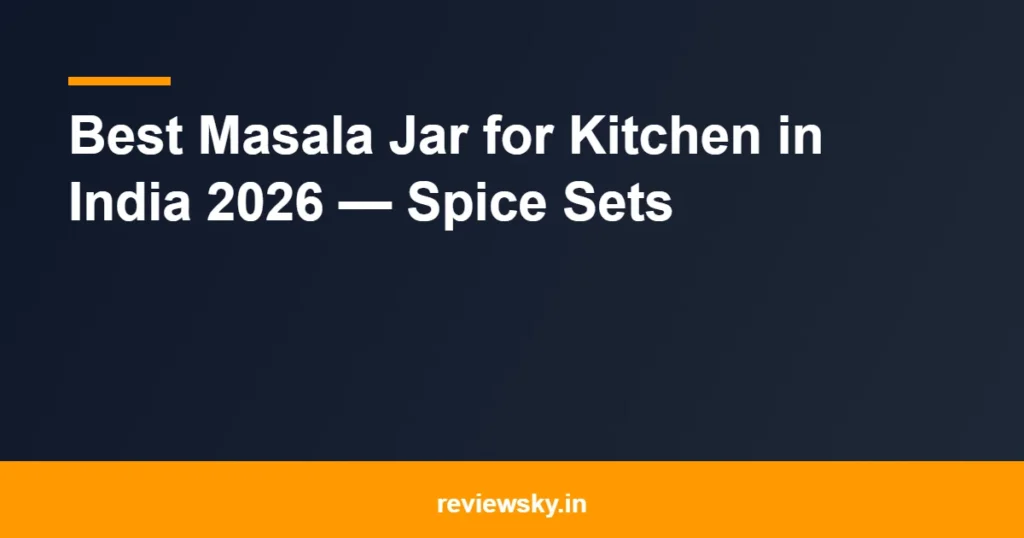 masala jar