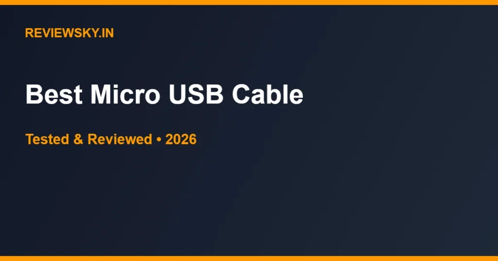micro usb cable