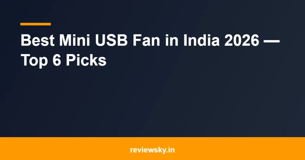 mini usb fan