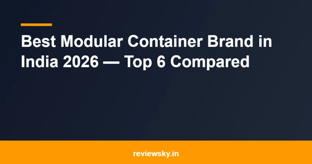 modular container brand
