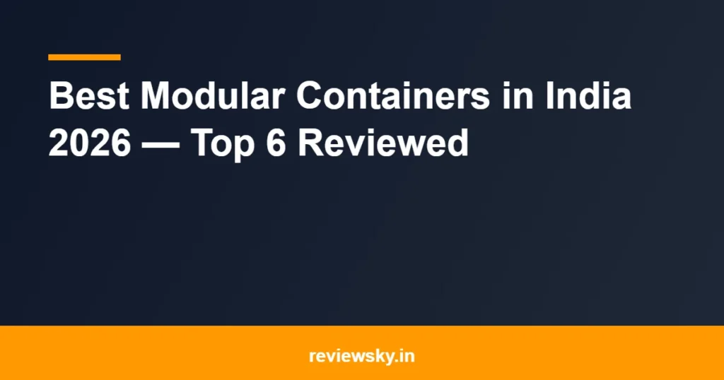 modular containers
