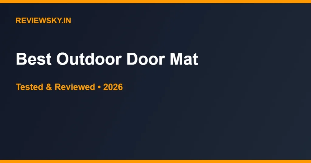 outdoor door mat