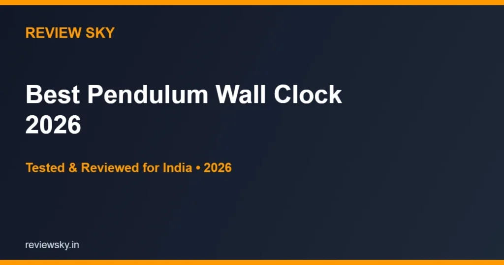 pendulum wall clock