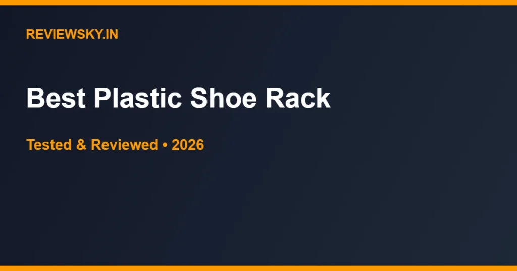 plastic shoe rack