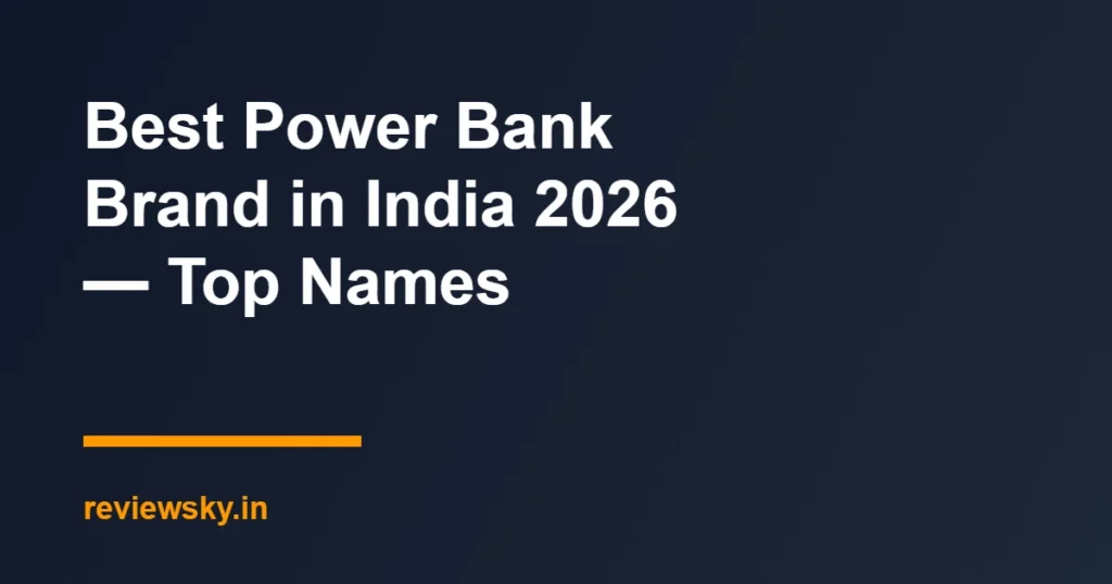 power bank brand