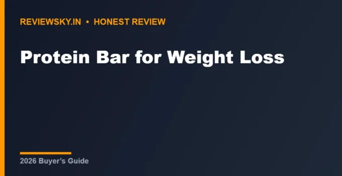 Protein Bar for Weight Loss (2026): 8 Best Low-Sugar Picks