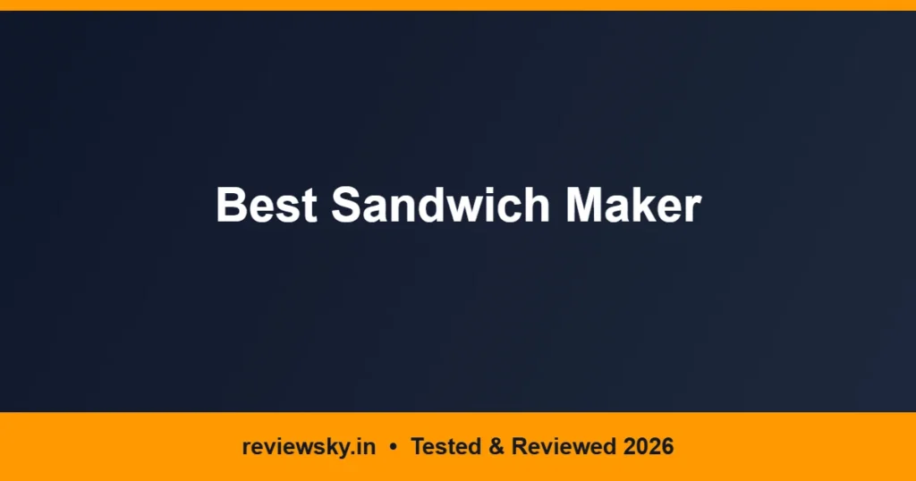 sandwich maker