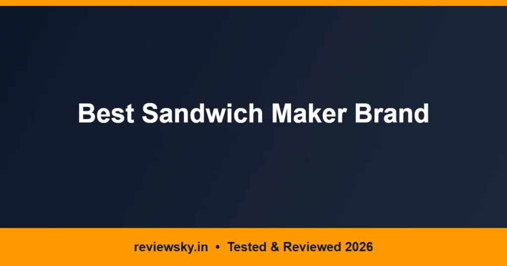 sandwich maker brand