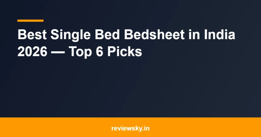 single bed bedsheet