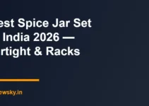 Best Spice Jar Set in India 2026 — Airtight & Racks