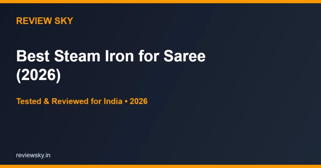 steam iron for saree