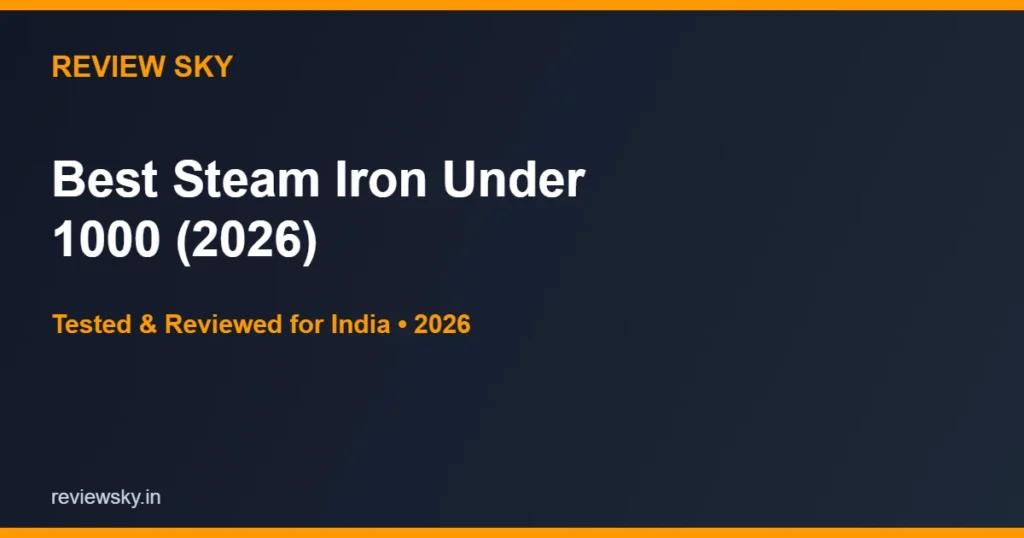 steam iron under 1000
